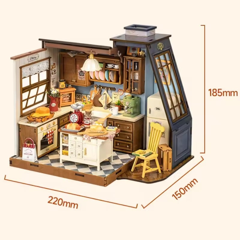 Rolife DIY Miniature House - Baking Kitchen DG172