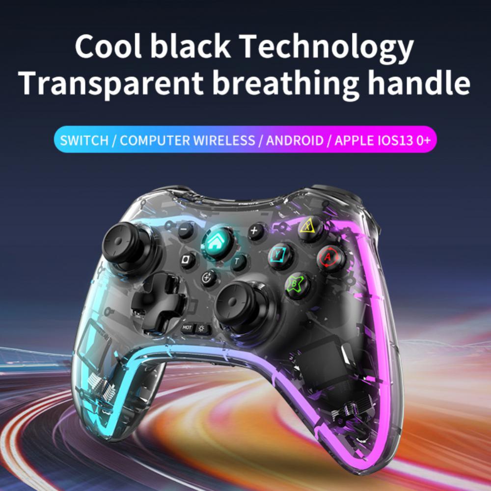 Pro Wireless Controller for Switch & PC – Bluetooth 5.0, Motion Controls & App Customisation