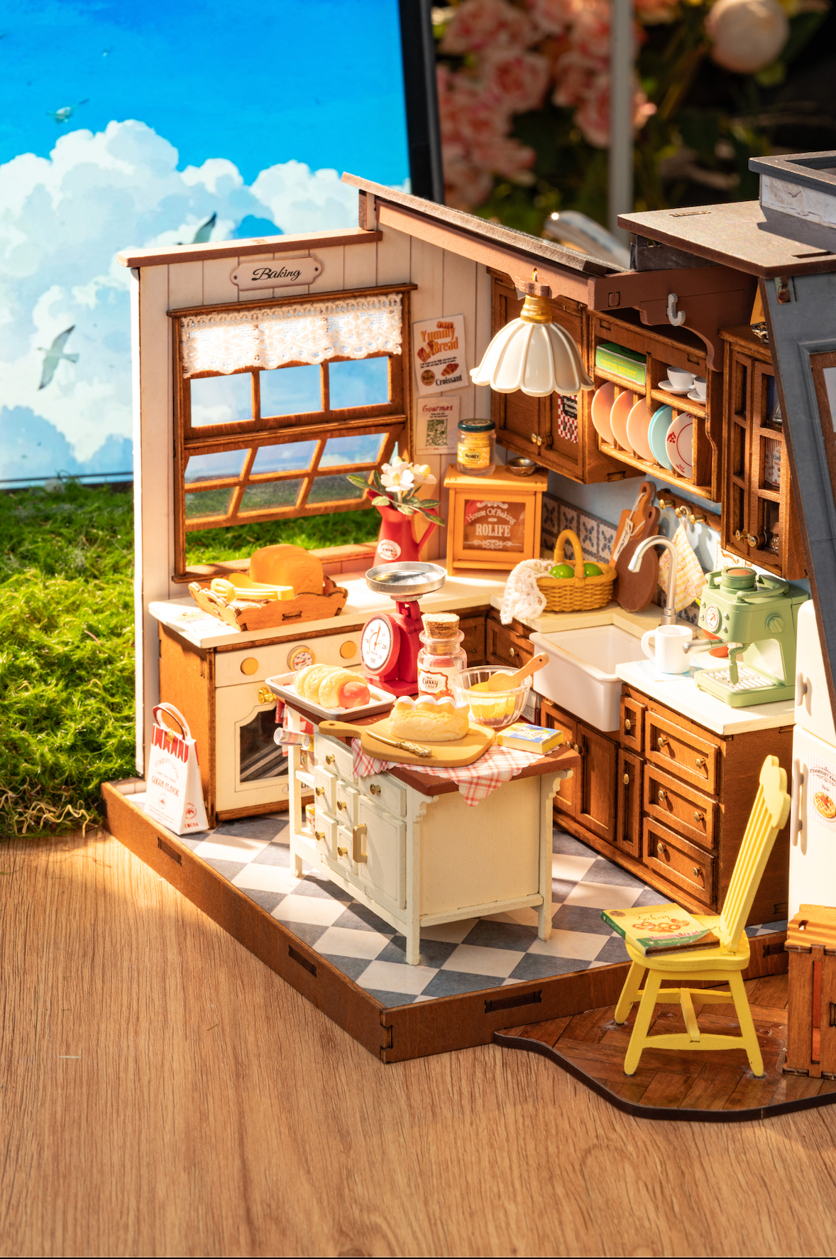 Rolife DIY Miniature House - Baking Kitchen DG172