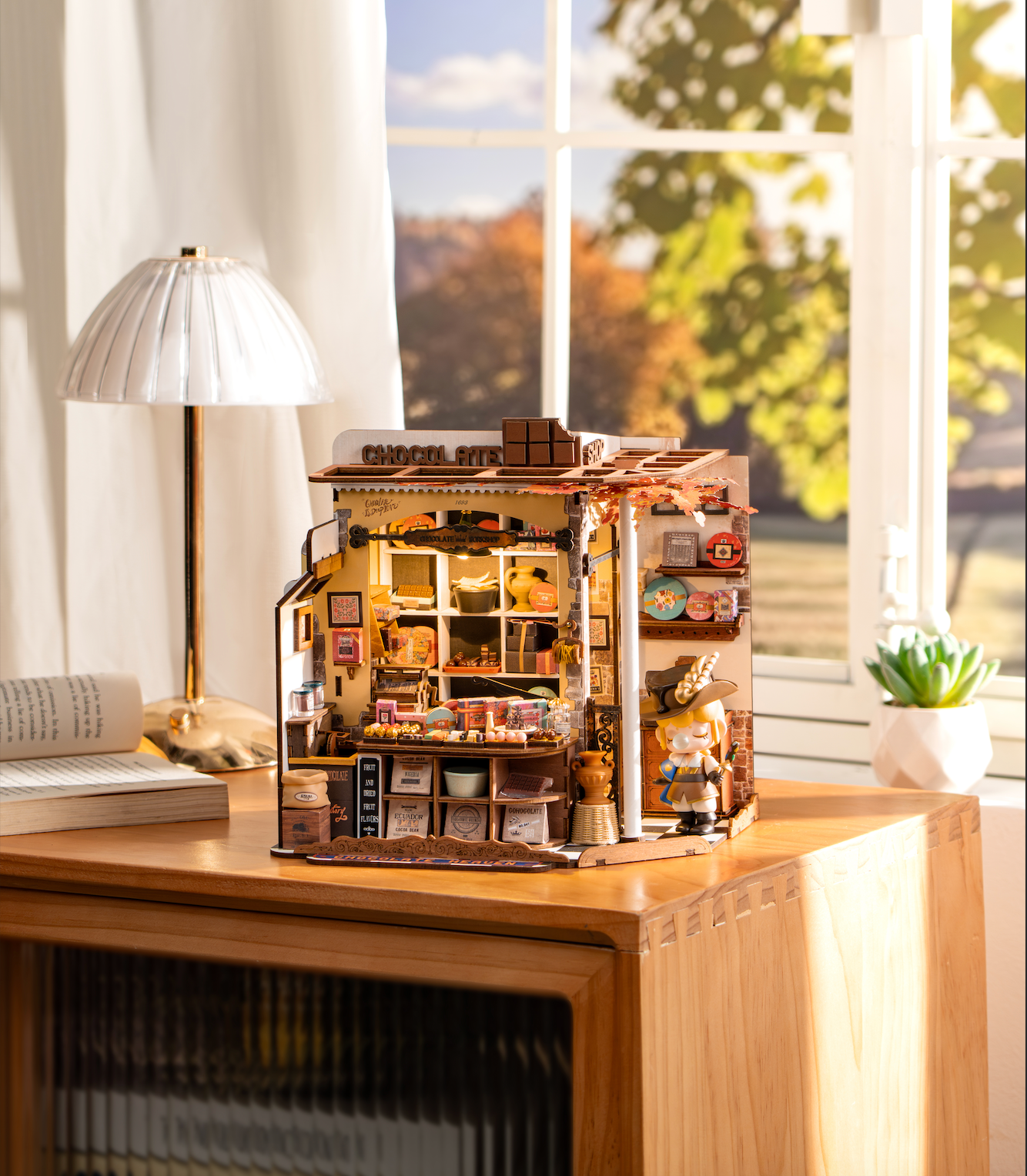 Rolife Henry's Chocolate DIY Miniature House DG174