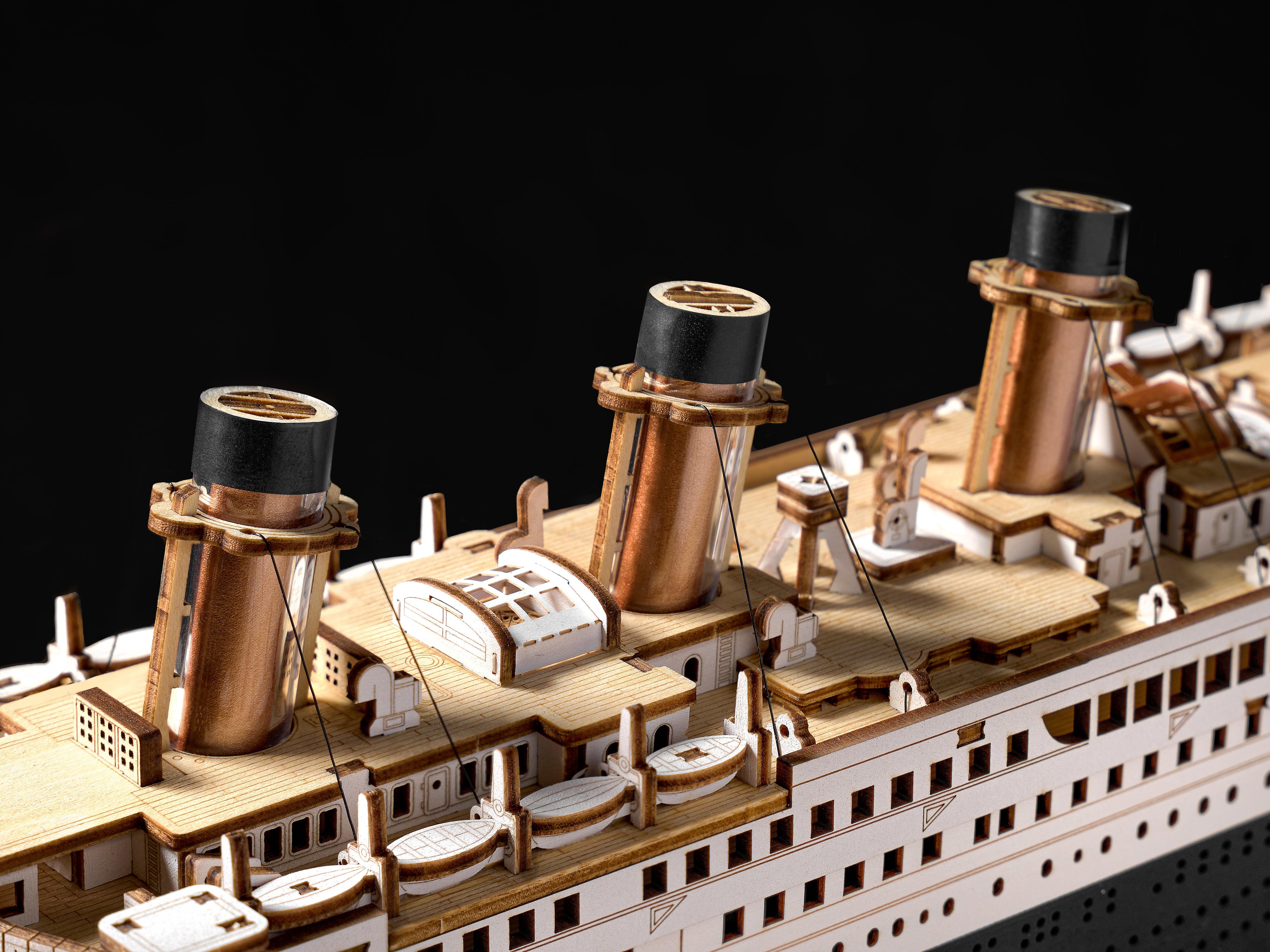 Rolife 1912 Eternal Atlantic Voyager 3D Wooden Puzzle - TGL02 | Titanic Memorial Model with LED Lights