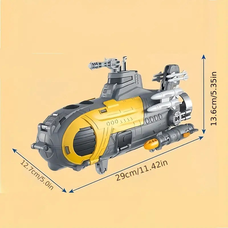 Childrens' Submarine Models Military Models Simulation Models Assembly Toys Gift for Boys and Girls