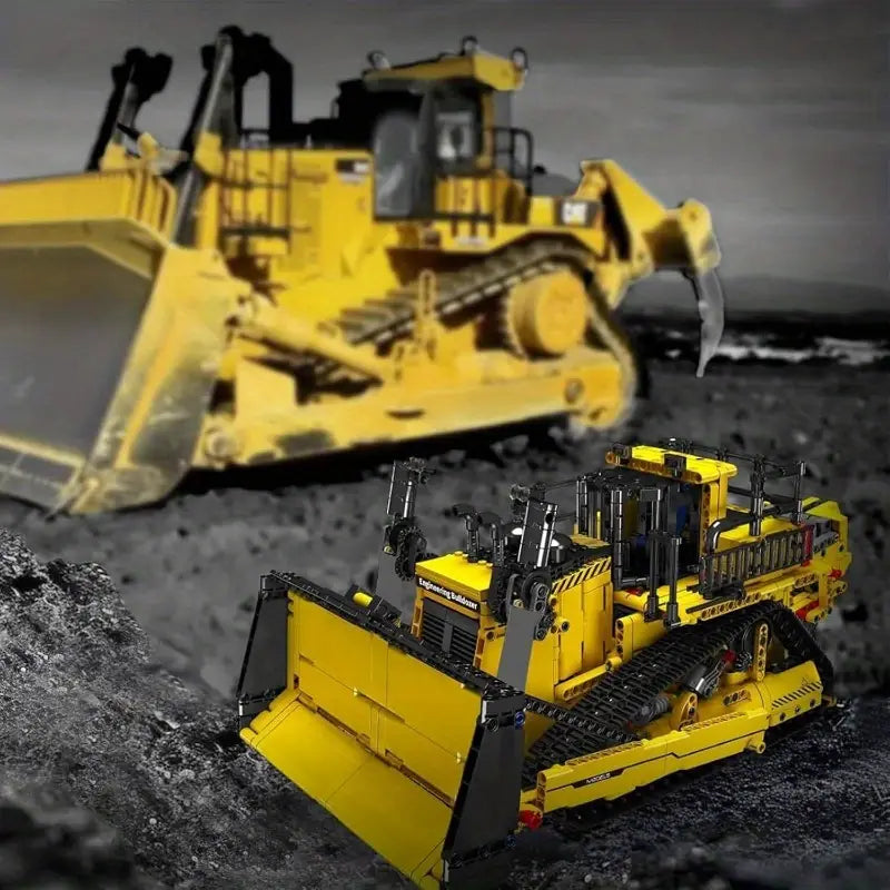 Mould King 15084 D11 Bulldozer Remote Controlled Model Building Set | 1,508 PCS