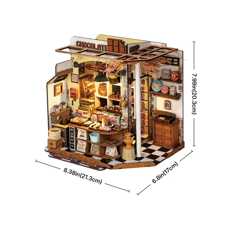 Rolife Henry's Chocolate DIY Miniature House DG174