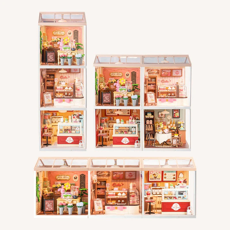 Rolife Tasty Cake Shop DIY Miniature House DW019B