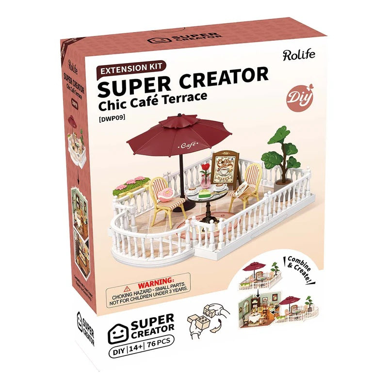Rolife Super Creator Extension Pack – Chic Café Terrace