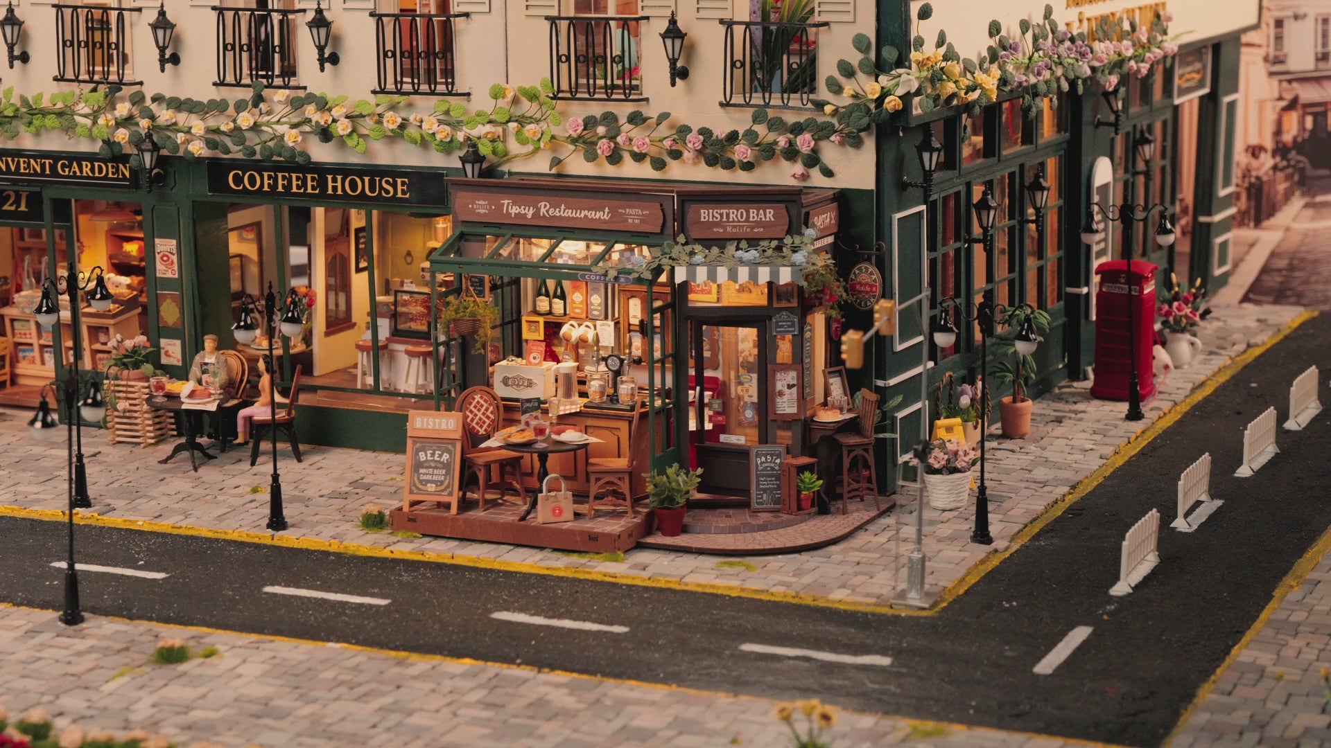 Rolife DIY Miniature House - Tipsy Restaurant DG167