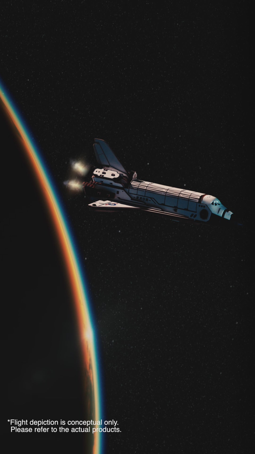 ROKR Space Shuttle 3D Wooden Puzzle - LKA02 | DIY Mechanical Model Kit for Adults & Teens