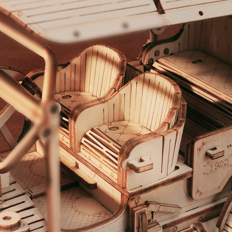 ROKR Vintage Car 298 Pics  MC801  1:15 Scale Model Vehicle A Great Gift to Kids