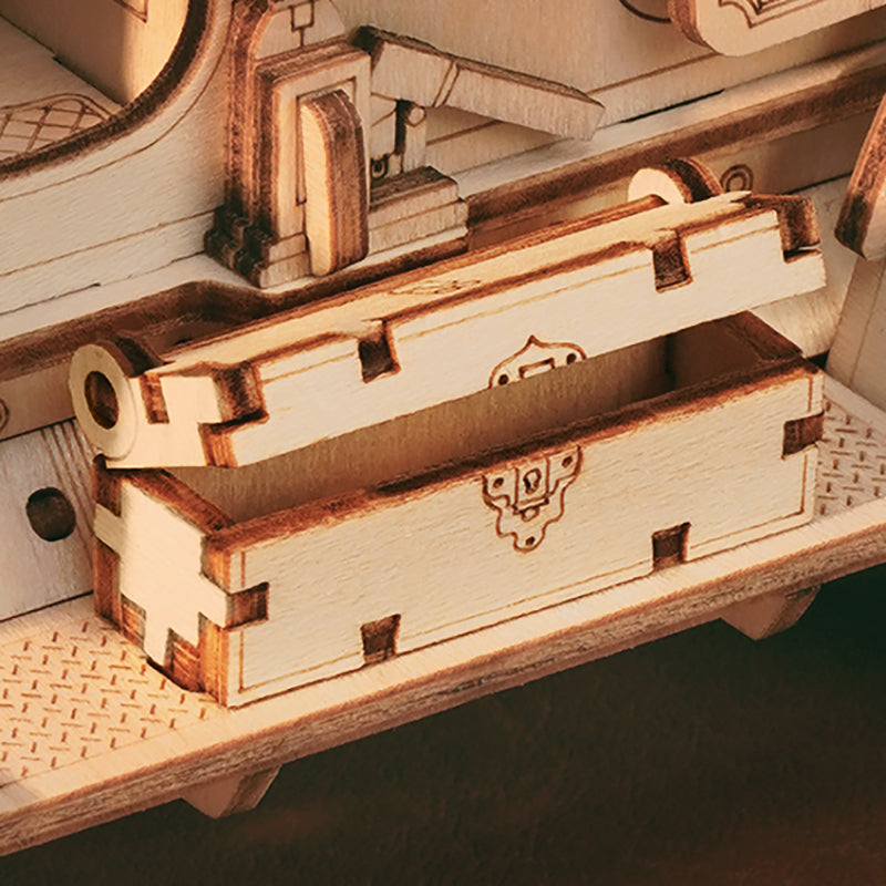 ROKR Vintage Car 298 Pics  MC801  1:15 Scale Model Vehicle A Great Gift to Kids