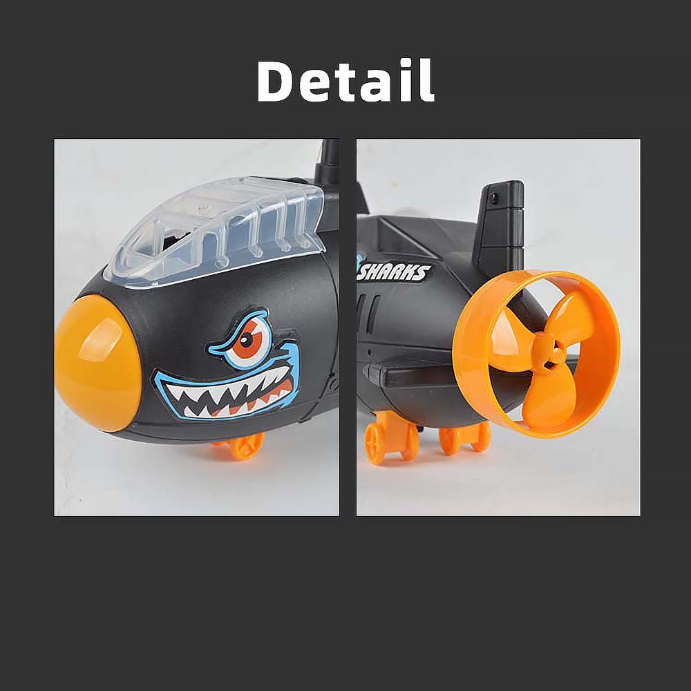 Submarine Carrier Play Set Kids Boys Toys Gift 6 Transport Models Pack Carrycase