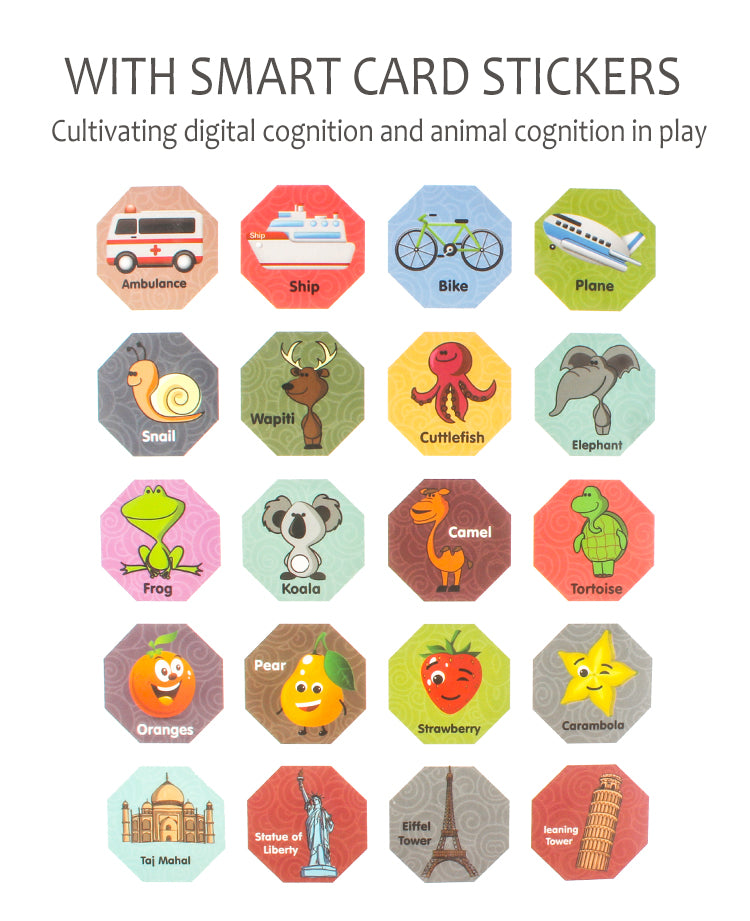 Magnetic Tiles 75pcs Light Magnetic 3D Educational Building Blocks Set Toys for Kids