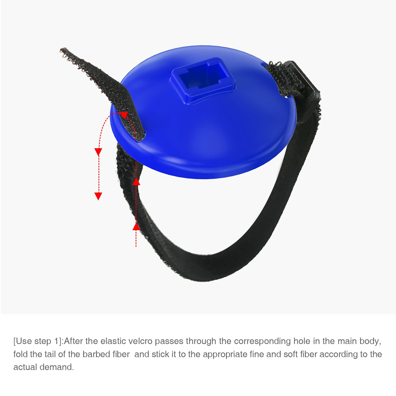 Cat Toys Cat Feather Indoor Soft Silicone Collar and Bell Teaser Blue