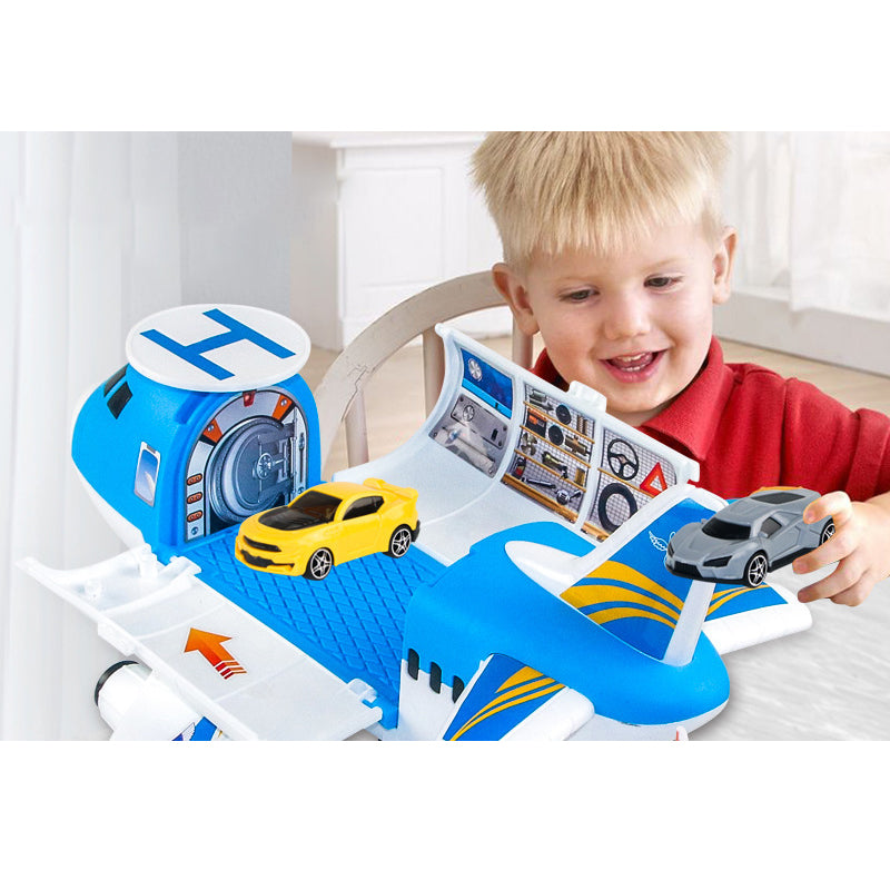 Children Toys Aircraft Vehicles Transports Plane Kids Air Freighter Toy Car Gift