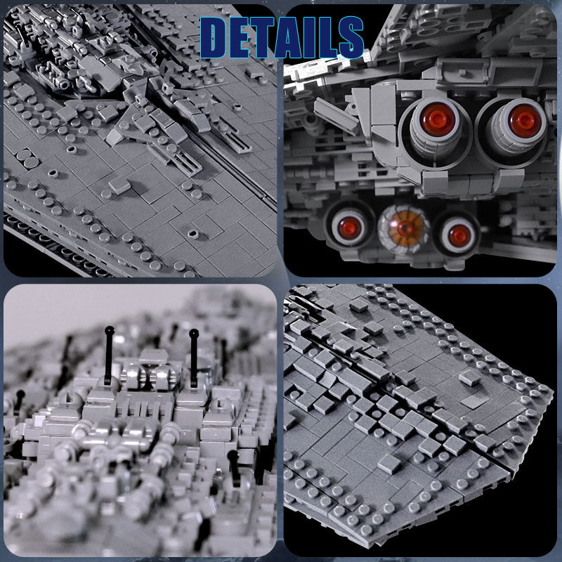 7588pcs Star War UCS Executor Dreadnought Model Building Block   Kid Toy Puzzle
