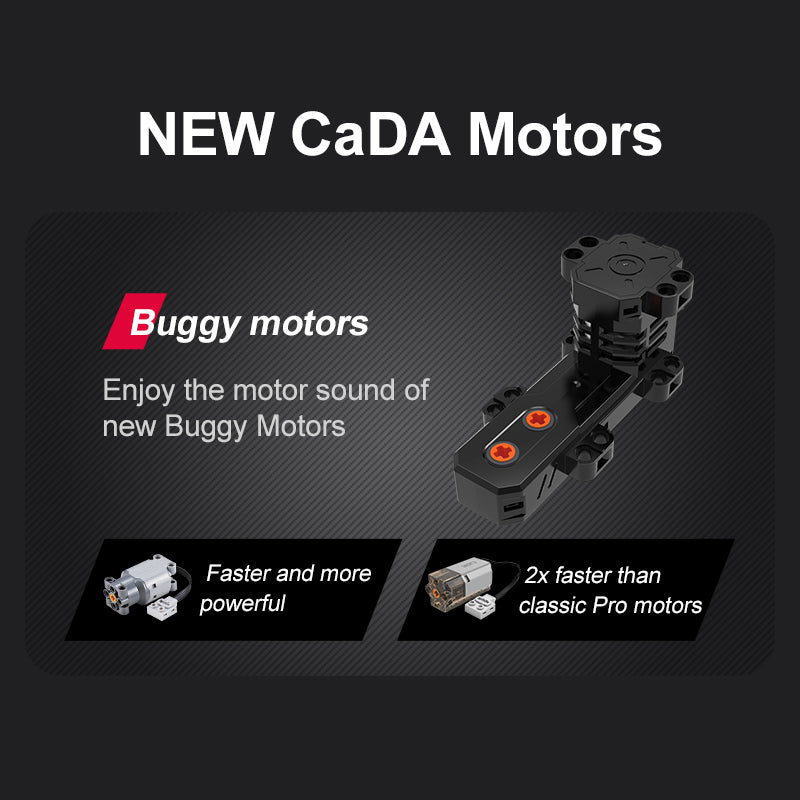 CADA C61053W 4449pcs V12 Hypercar Master Supercar Series Designed by Suhwan Ji 1:8