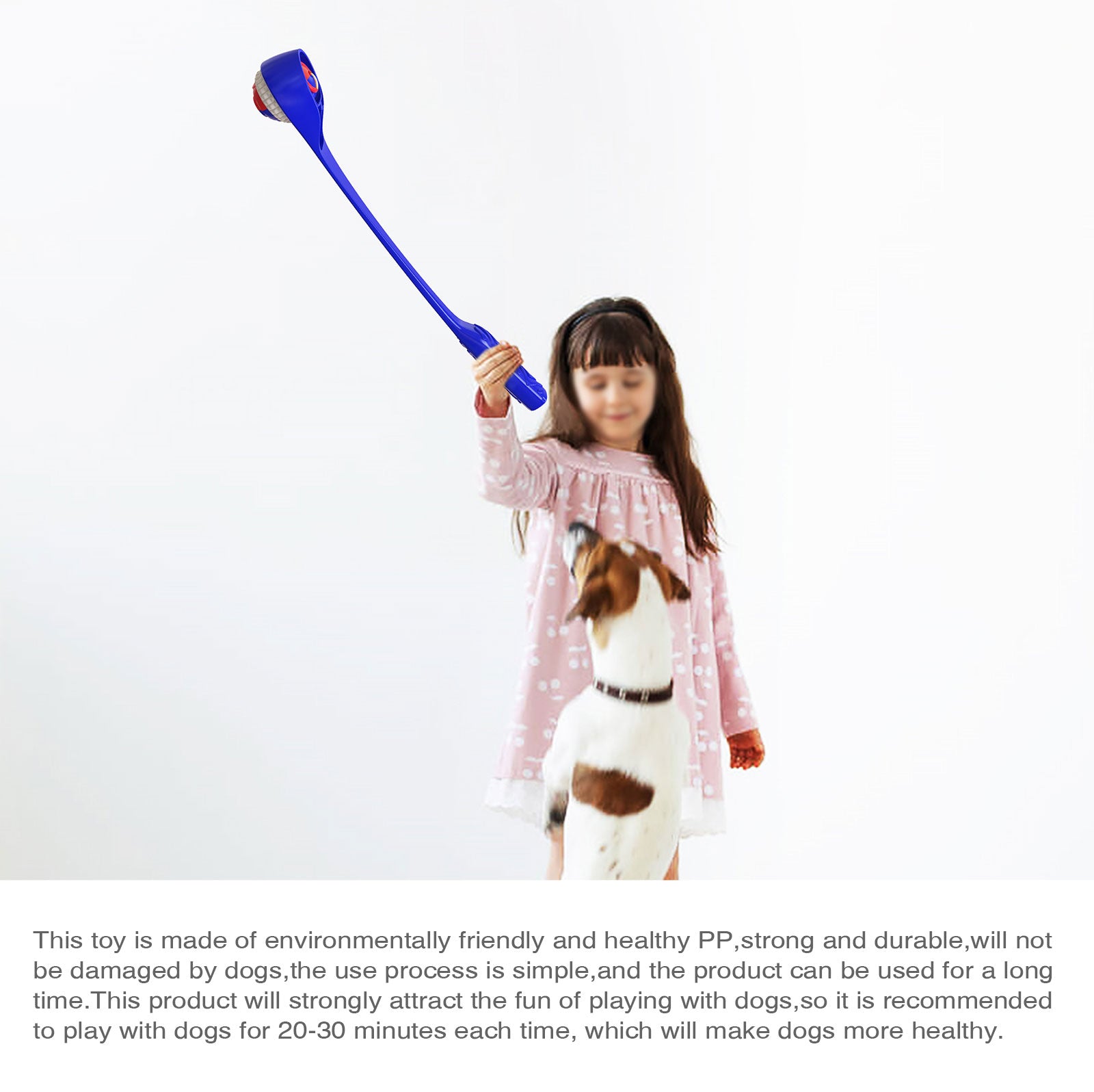 Interactive Ring Retractable Rope Ball Popular Dog Fun Toys