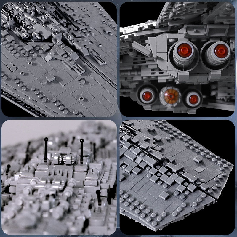 7588pcs Star War UCS Executor Dreadnought Model Building Block   Kid Toy Puzzle