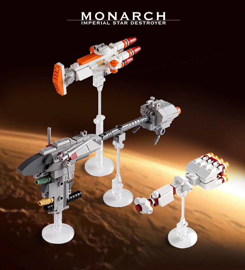 Mould King 11885pcs Star Toy War Ship Model Blocks Kids Building Toys Puzzle Block