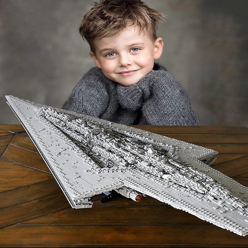 7588pcs Star War UCS Executor Dreadnought Model Building Block   Kid Toy Puzzle