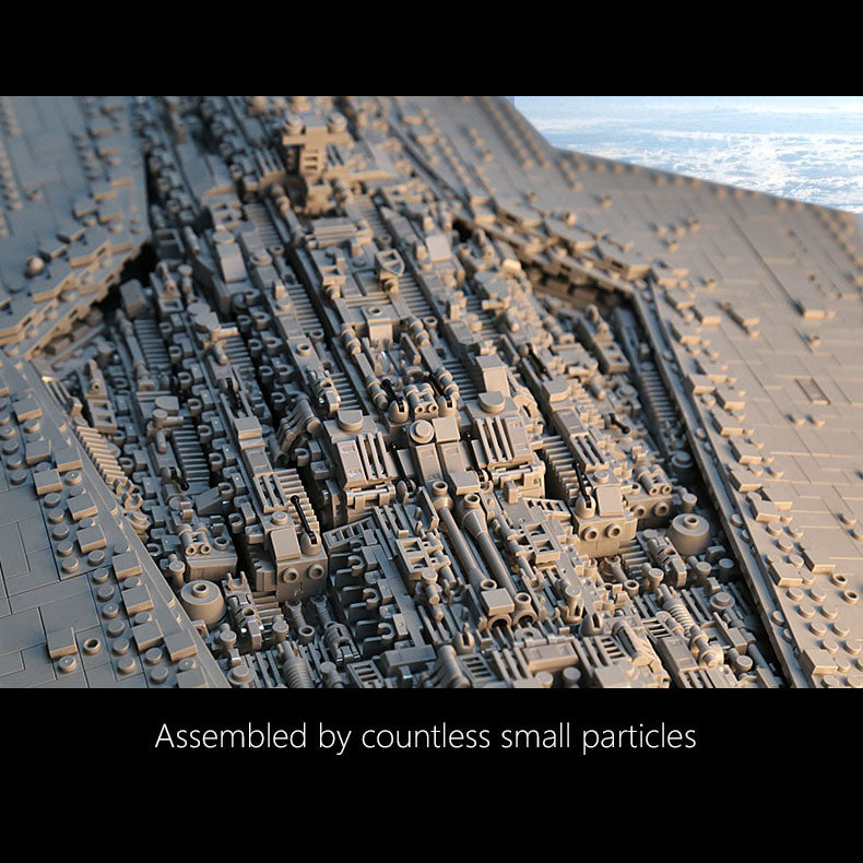 7588pcs Star War UCS Executor Dreadnought Model Building Block   Kid Toy Puzzle