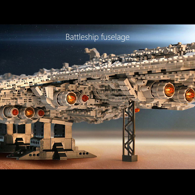 7588pcs Star War UCS Executor Dreadnought Model Building Block   Kid Toy Puzzle