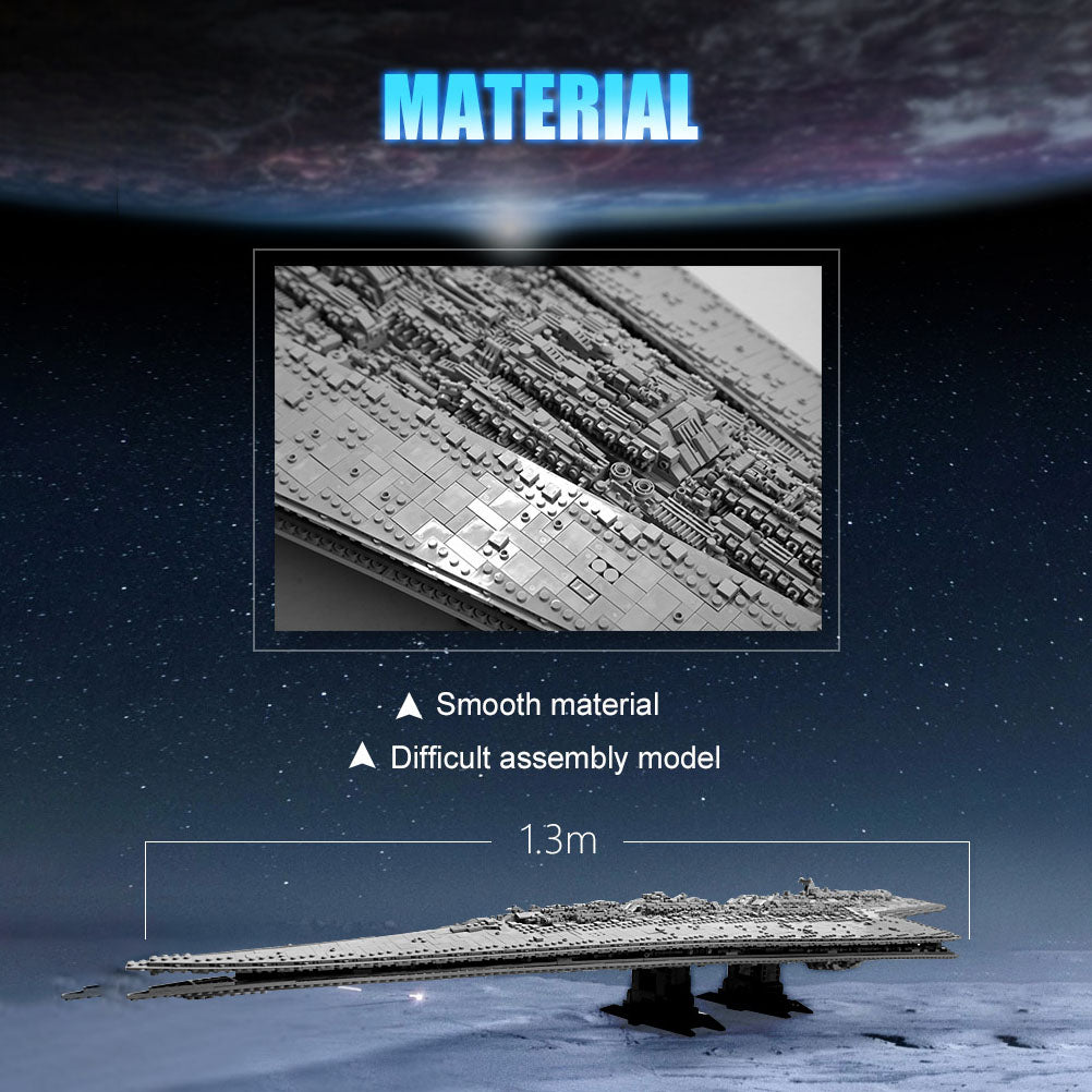 7588pcs Star War UCS Executor Dreadnought Model Building Block   Kid Toy Puzzle