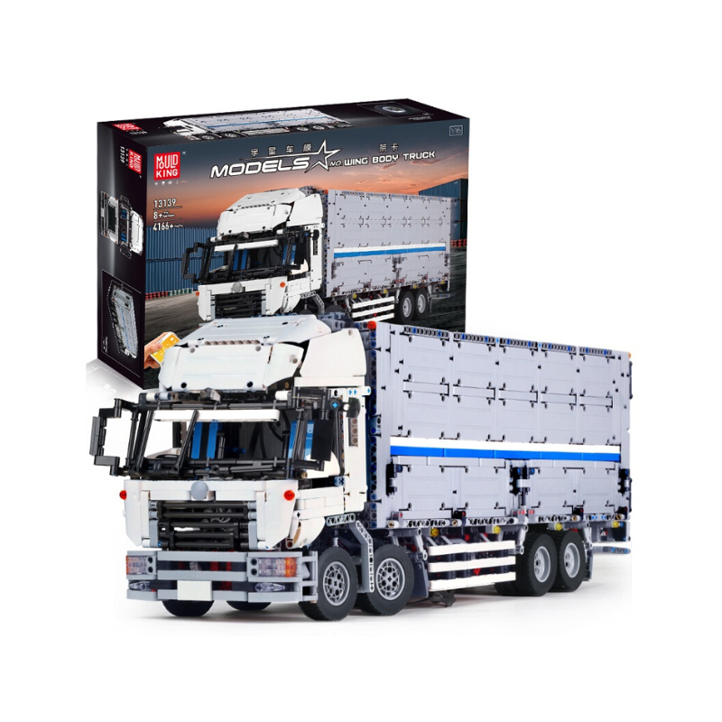 4166pcs Mould King 13139 Wing Body Truck APP Remote Control Building Blocks Toy Set