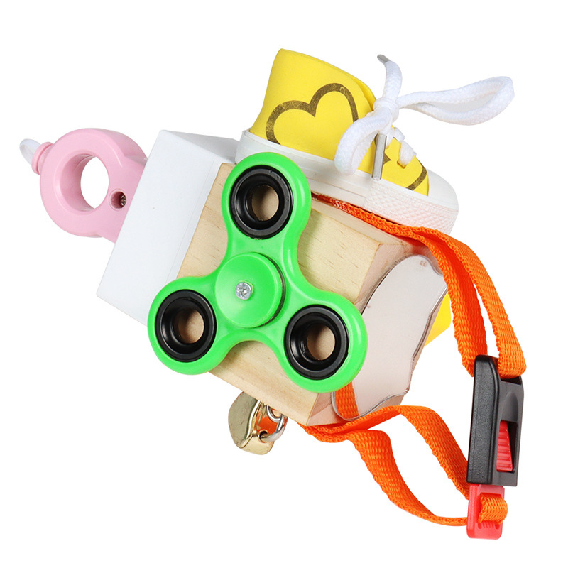 Wooden Busy Cube 7-in-1 Lifestyle Montessori Educational Toy