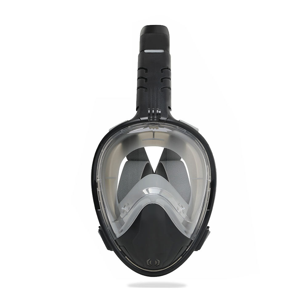 Full-Face Snorkel Mask for Adults | 180° Anti-Fog Panoramic View | Leak-Proof Design & Camera Mount | Safe Snorkeling Gear