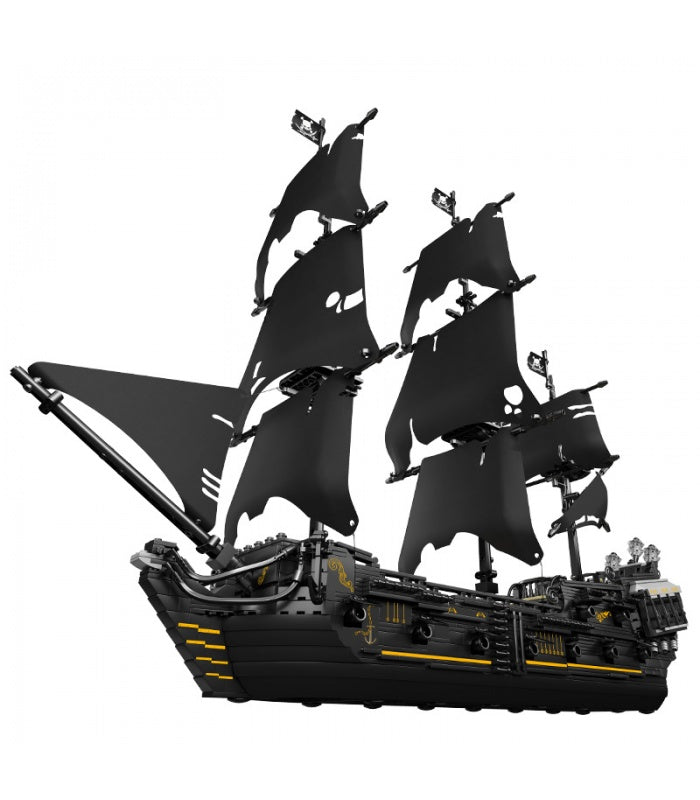 2868pcs Mould King 13111 Black Pearl Pirates Ship Building Blocks Toy Set