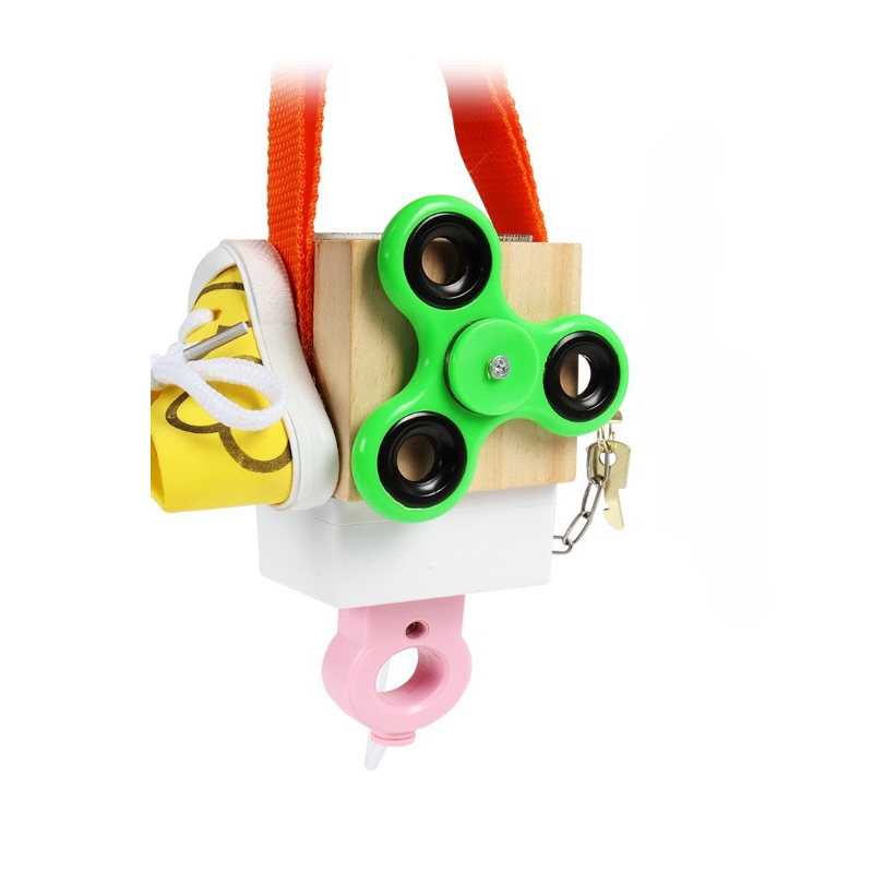 Wooden Busy Cube 7-in-1 Lifestyle Montessori Educational Toy