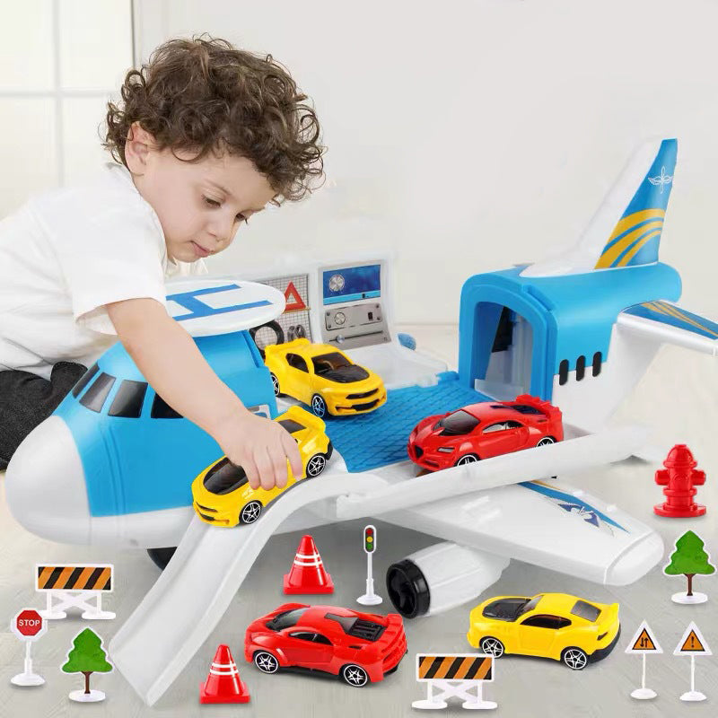 Children Toys Aircraft Vehicles Transports Plane Kids Air Freighter Toy Car Gift