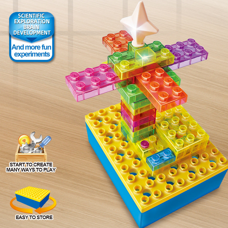 City Light Show Circuit Educational Kit Scientific Exploration Brain Development Physical Experiment Set