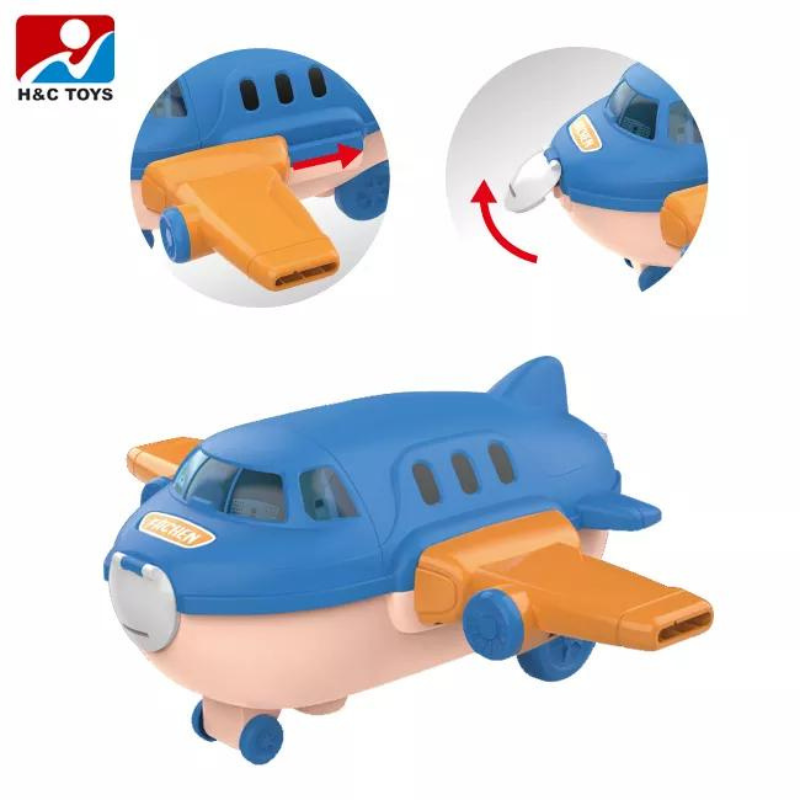 30pcs 2-in-1 Plane Pretend Play Big Kitchen Stove Food Cooking Set Children Education Play House Toys Kids Gift