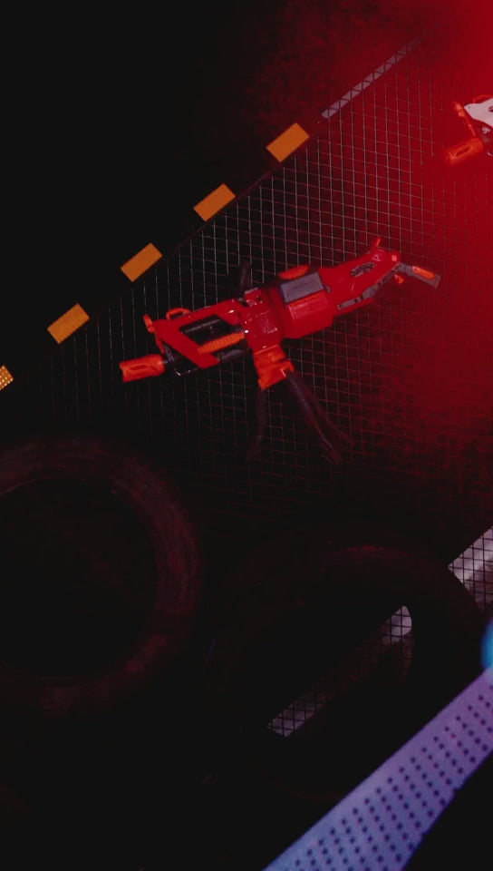 Rapid Roller Blaster Electric Motorised Dart Shooting Gun Toy 40 Soft Foam Bullet