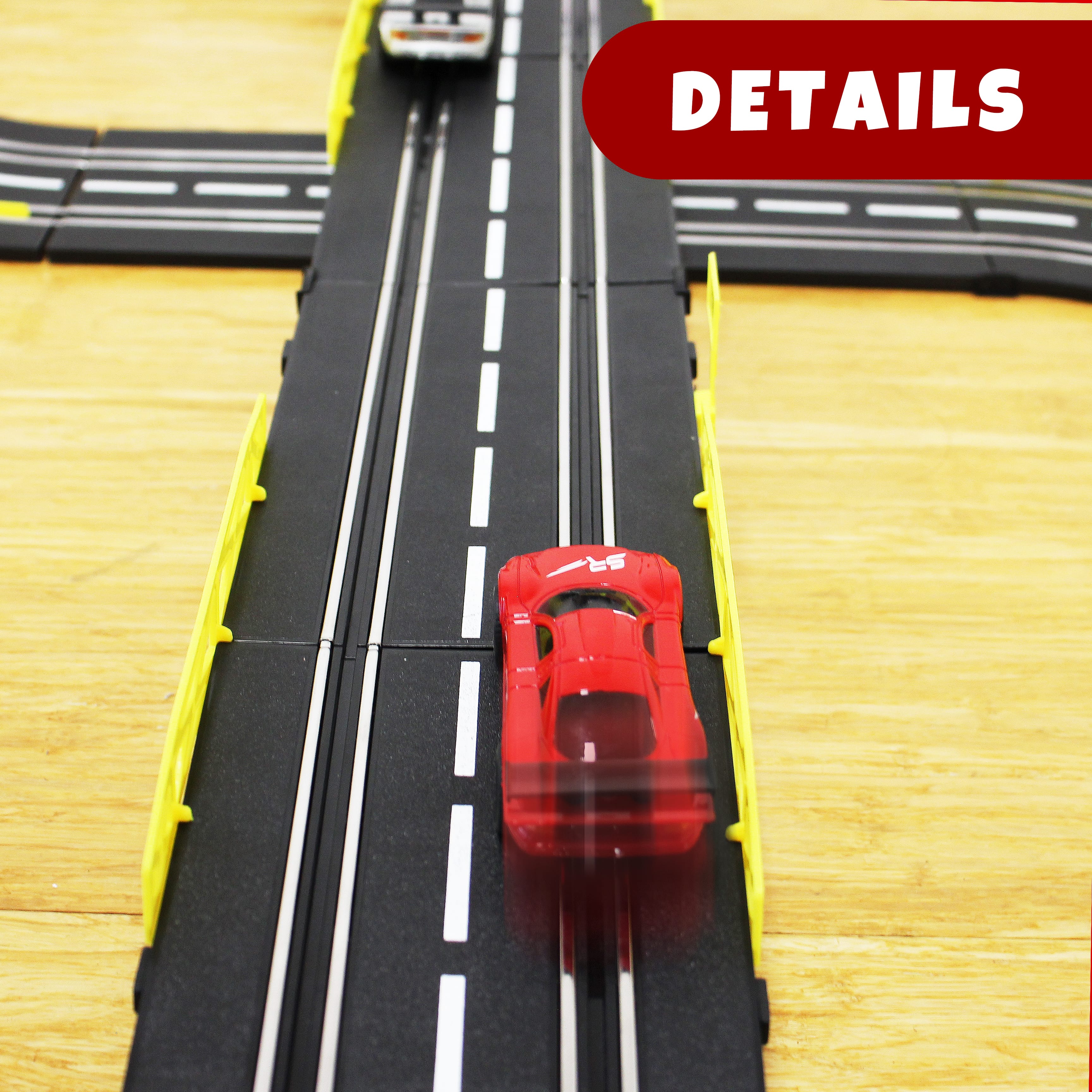 14.3m Electric Loop Wheel Track Racing Slot Sets w Two Cars Kid Vehicle Toy Gift