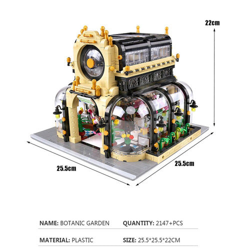 2147pcs Botanical Garden Blocks Kids Building Toys Puzzle Block Mould King Gift