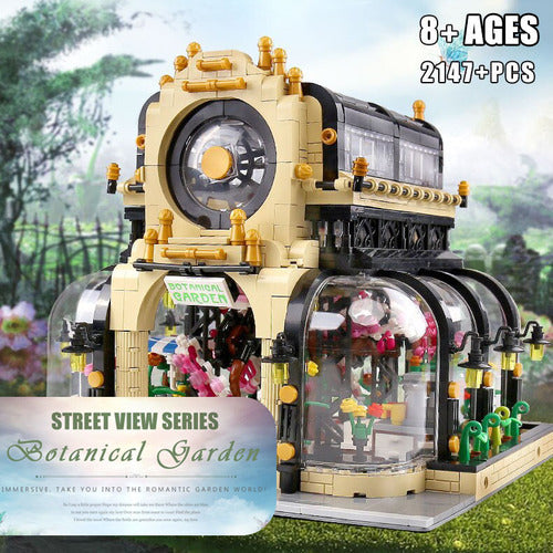 2147pcs Botanical Garden Blocks Kids Building Toys Puzzle Block Mould King Gift