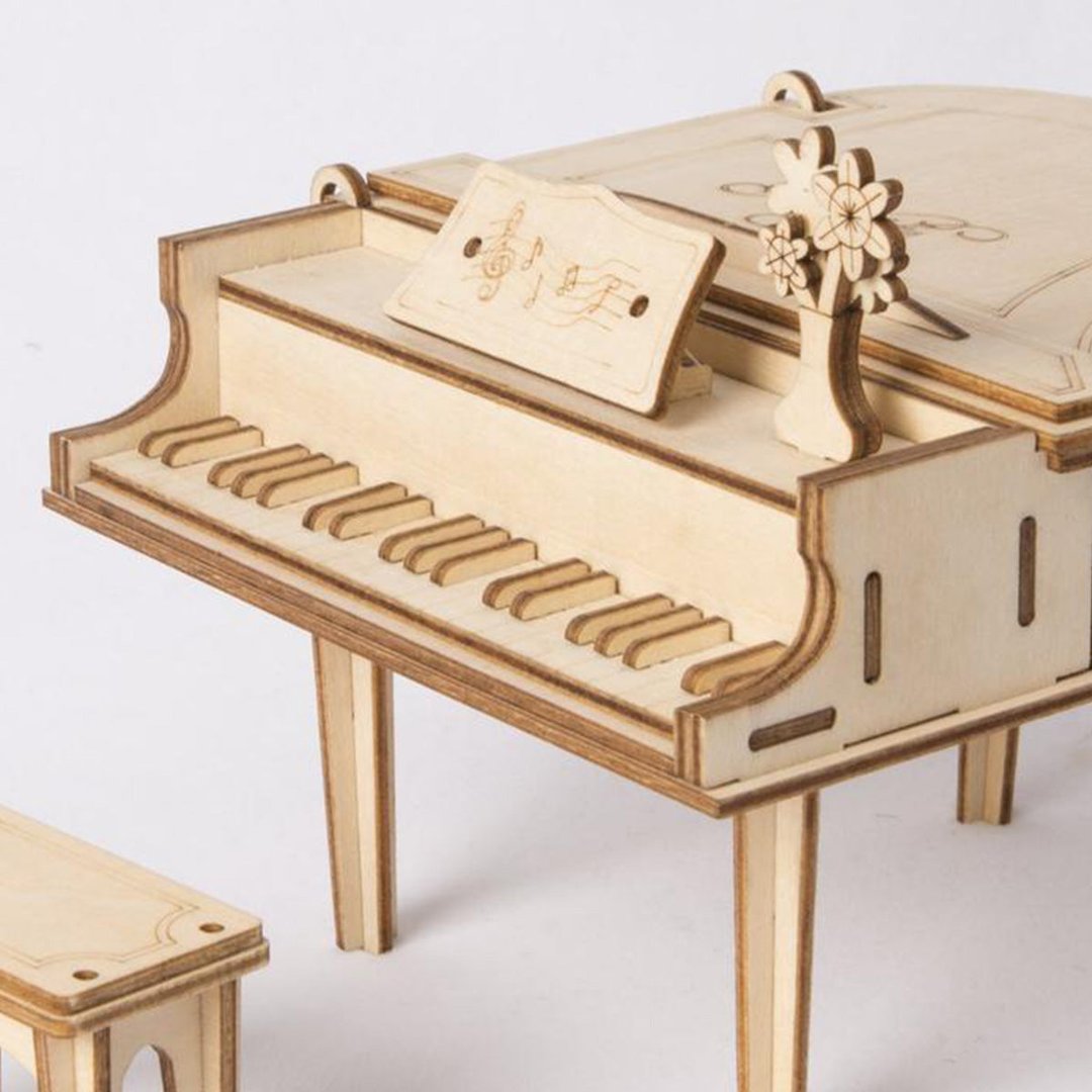 Robotime Rolife Grand Piano 3D Wooden Puzzle TG402
