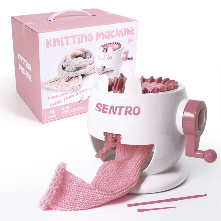 Sentro 22 Needle Knitting Machine Knitting Loom Set for kids Magic Loo – Megajoy  AU