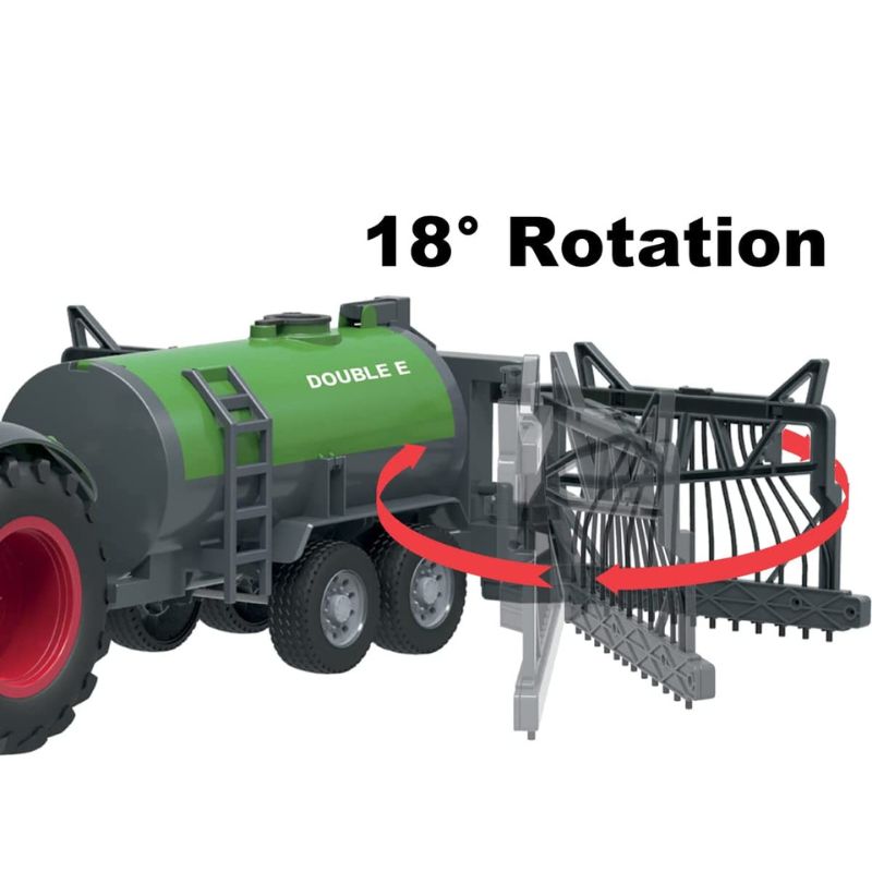 Double E S058-003 Remote Control Farm Tractor Drip Truck Sprinkler Barrel Accessory for RC Truck E359-003 & E360-003