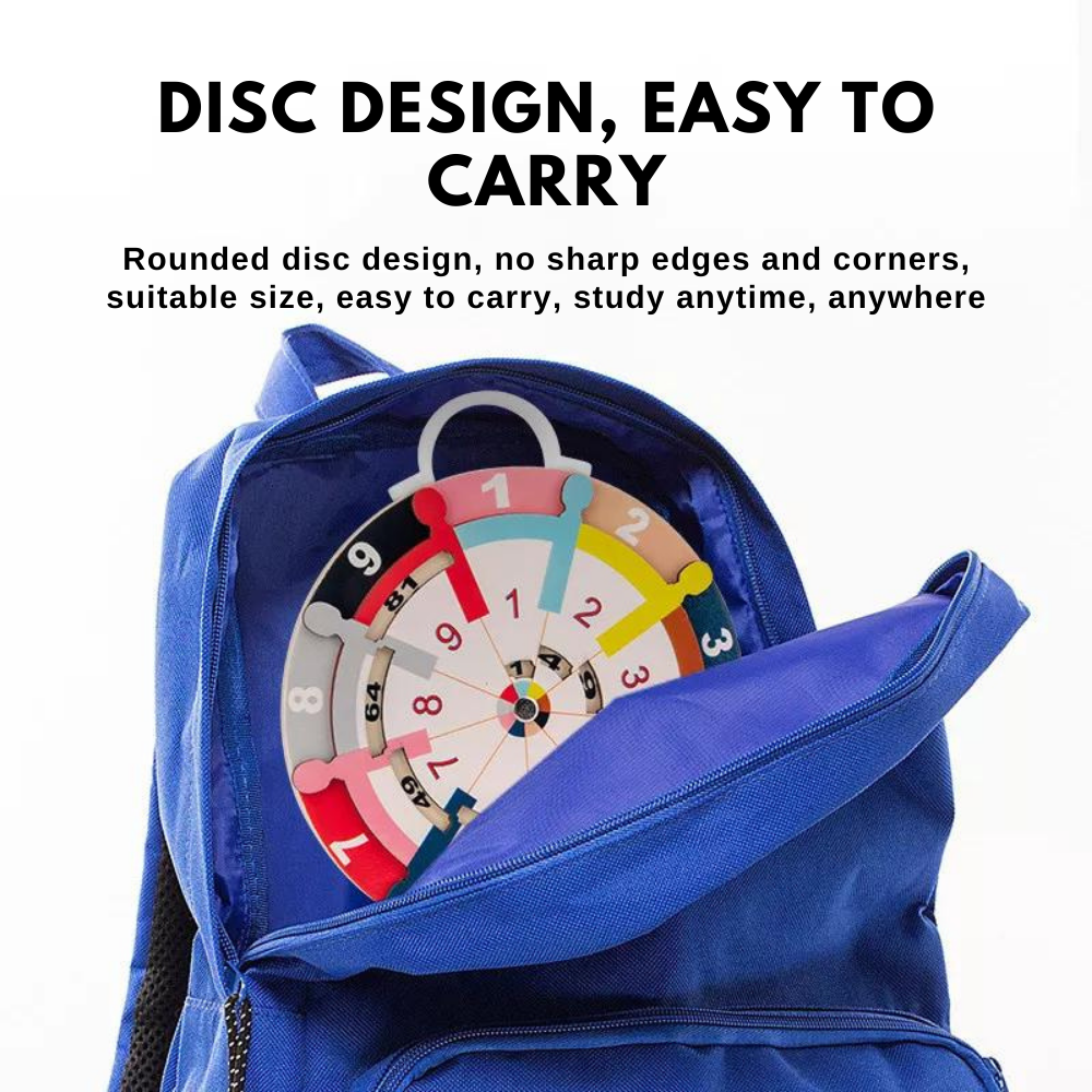 Montessori multifunctional double-sided learning plate math teaching animal matching kids educational toys