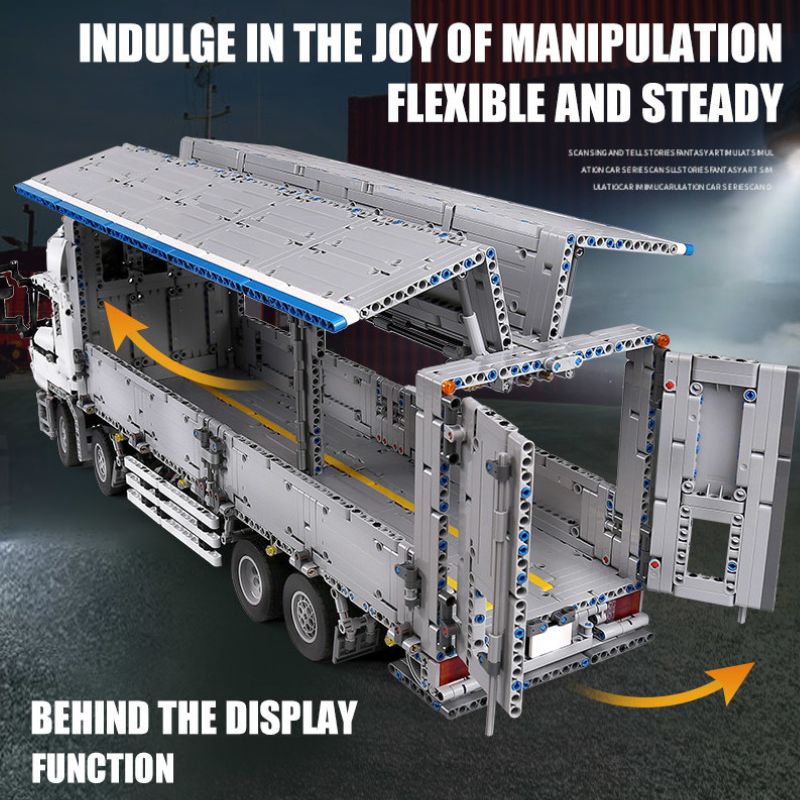 4166pcs Mould King 13139 Wing Body Truck APP Remote Control Building Blocks Toy Set