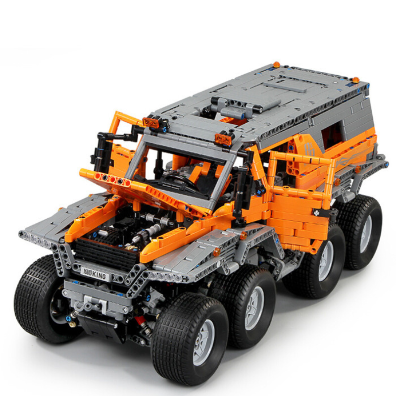 2578pcs Mould King 13088 Avtoros Shaman Siberia Off-Road Vehicle Model APP Remote Control Building Blocks Toy Set