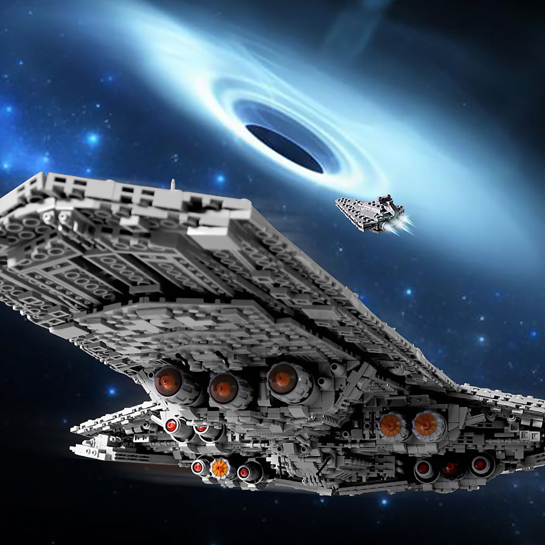 7588pcs Star War UCS Executor Dreadnought Model Building Block   Kid Toy Puzzle