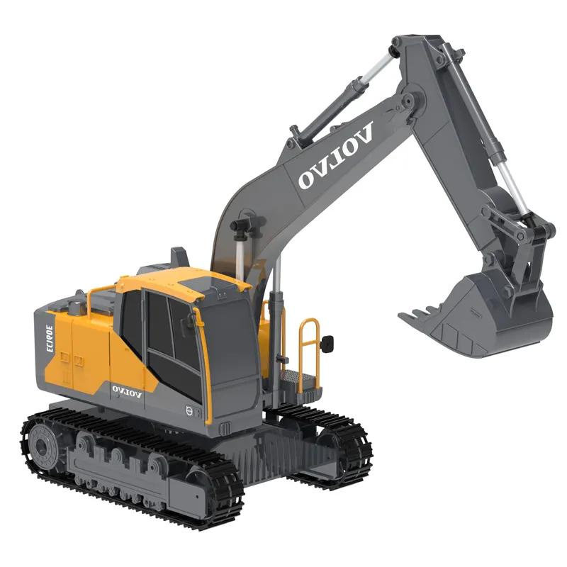 Double E E588-003 2.4G 1:20 RC Volvo EC160E RC Excavator Remote Control Engineering Digger Vehicle Model Toys