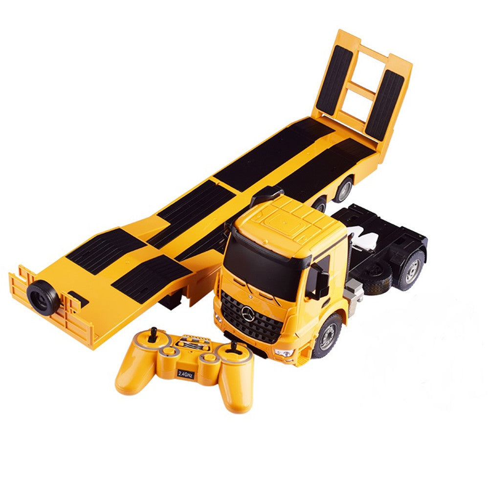 Double E E562-003 1:20 2.4G RC Mercedes Benz Semi-Trailer Tow Truck Engineering Construction Model
