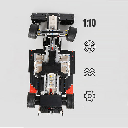 1235pcs 1:10 Giants Car Model Kids Building Toys Puzzle Block Mould King Gift