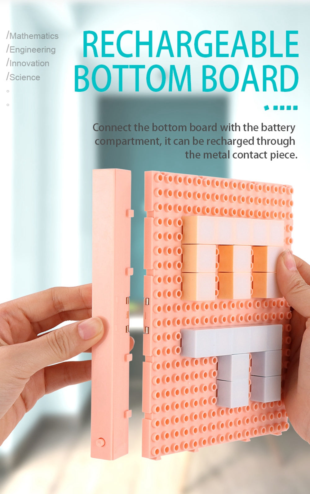 20pcs Diy Electonic Building Block Led Flashing Light Multi-Creative Assembling Flashing Light Electronic Puzzle Science Early Education Children Kids Toy